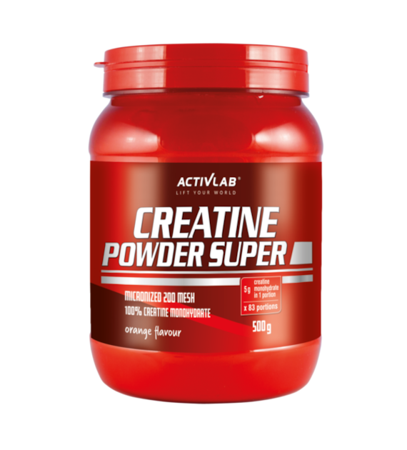 ACTIVLAB CREATINE POWDER 500g JAR ORANGE
