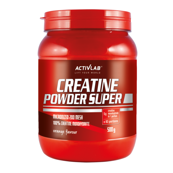 ACTIVLAB CREATINE POWDER 500g JAR ORANGE