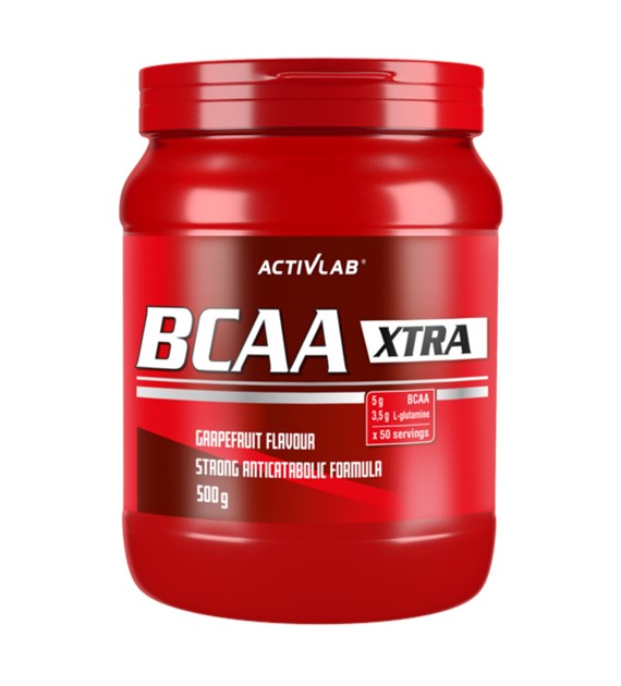 zz ACTIVLAB BCAA XTRA 500g JAR STRAWBERRY