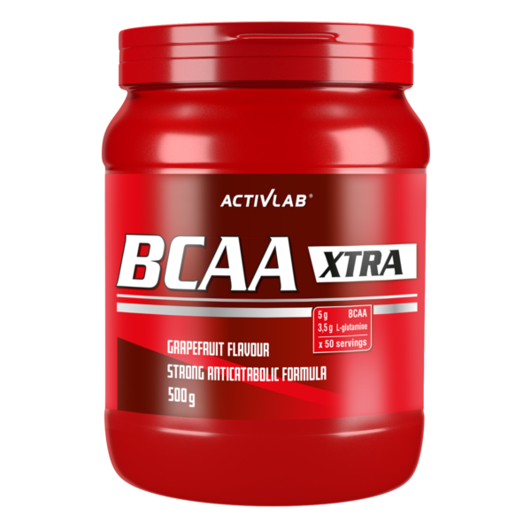 zz ACTIVLAB BCAA XTRA 500g JAR STRAWBERRY