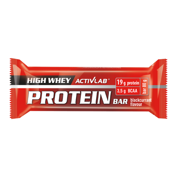 zz ACTIVLAB HIGH WHEY PROTEIN BAR 80g BLACKCURRANT