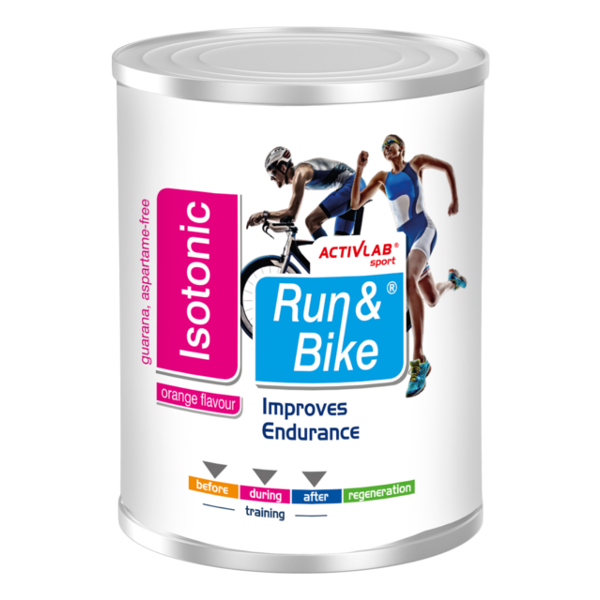 ACTIVLAB RUN & BIKE ISOTONIC 475g JAR ORANGE