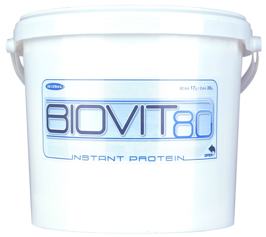 MEGABOL BIOVIT 80 2100g JAR RASPBERRY