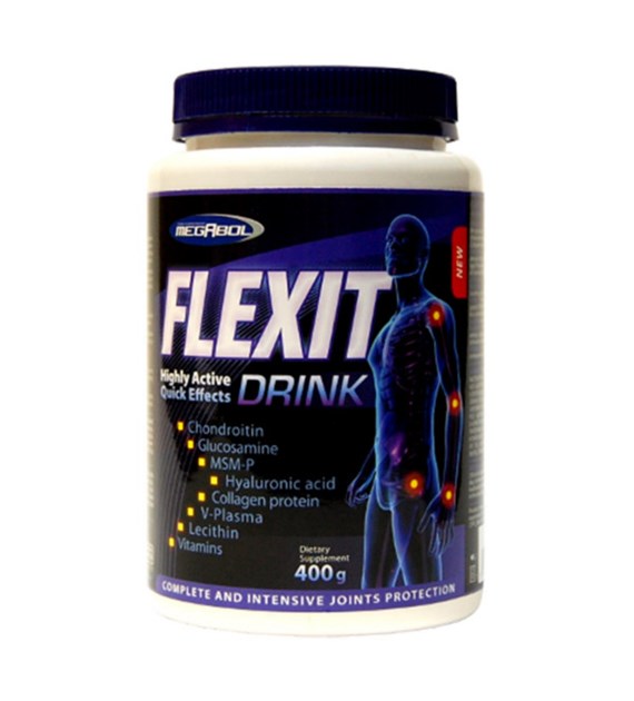 MEGABOL FLEX DRINK 400g JAR LEMON