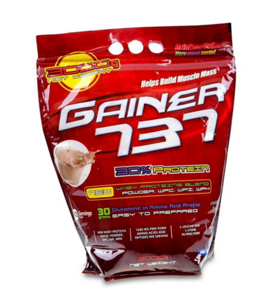 MEGABOL GAINER 737 3000g STRAWBERRY