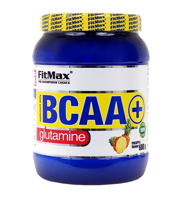 FITMAX BCAA + GLUTAMINE 600g JAR PINEAPPLE