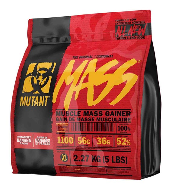 PVL MUTANT MASS 2270g STRAWBERRY-BANANA