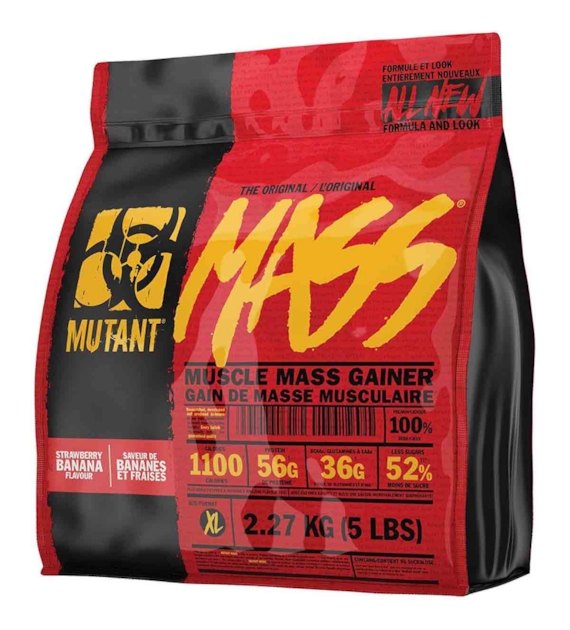 PVL MUTANT MASS 2270g STRAWBERRY-BANANA