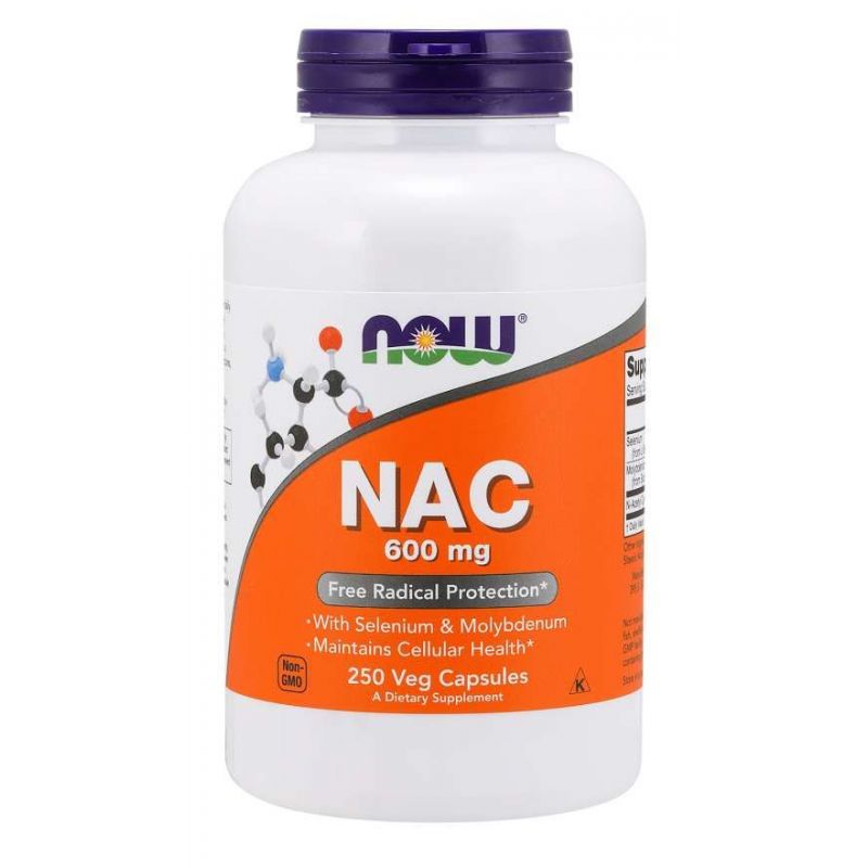 NOW FOODS NAC N-ACETYL L-CYSTEINE 250cap