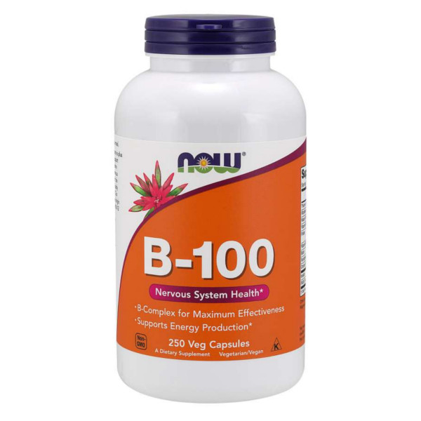 zz NOW FOODS VITAMIN B-100 250cap