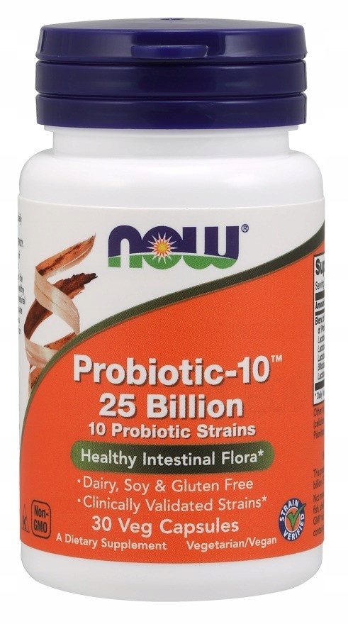 NOW FOODS PROBIOTIC-10 25 BILLION 30cap