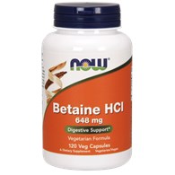 NOW FOODS BETAINE HCL 120cap