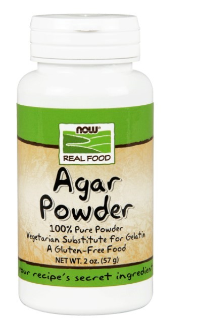 zz NOW FOODS AGAR POWDER 57g JAR