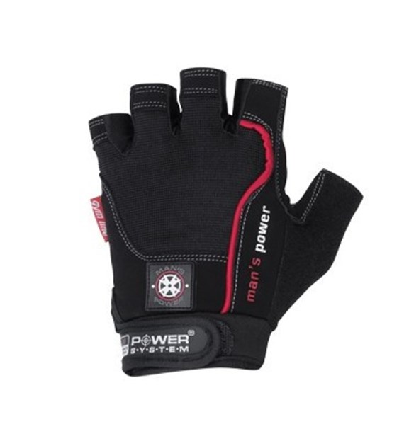 zz POWER SYSTEM RĘKAWICE MAN'S POWER 2580 BLACK -