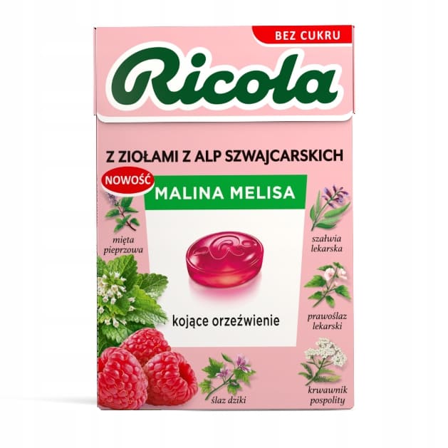 zz RICOLA MALINA MELISA 27,5g