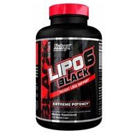 NUTREX LIPO-6 BLACK WEIGHT LOSS SUPPORT 120cap