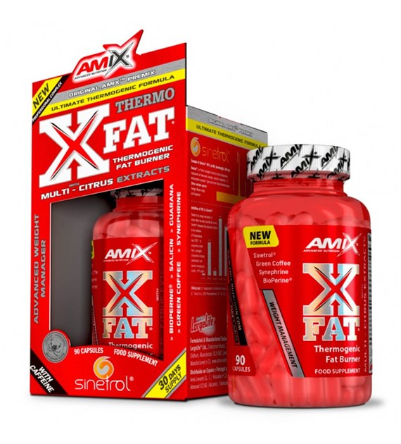 AMIX X-FAT THERMOGENIC FAT BURNER 90cap