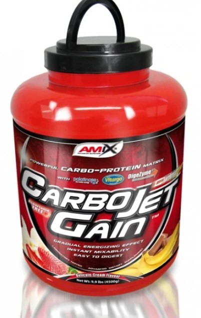 zz AMIX CARBOJET GAIN 4000g JAR STRAWBERRY