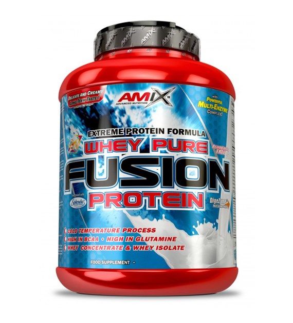 AMIX WHEY PRO FUSION 2300g JAR STRAWBERRY