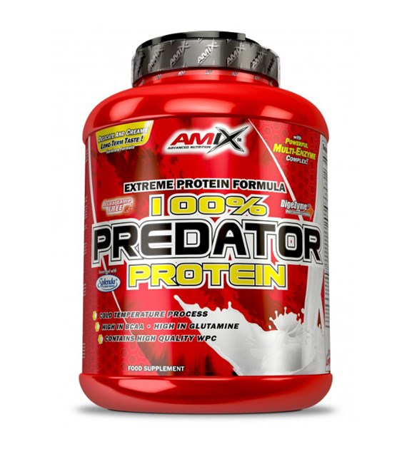 zz AMIX WHEY PRO PREDATOR 2000g JAR STRAWBERRY