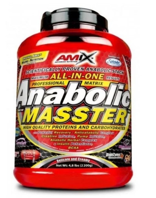 AMIX ANABOLIC MASSTER 2200g JAR VANILLA