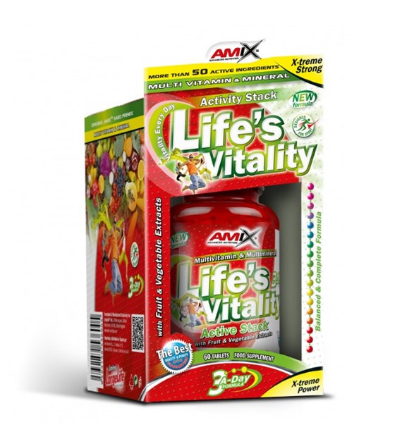 AMIX LIFE'S VITALITY ACTIVE STACK BOX 60tab