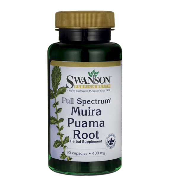 SWANSON FS MUIRA PUAMA ROOT 400mg 90cap