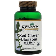 SWANSON RED CLOVER BLOSSOM AND HERB 430mg 90cap