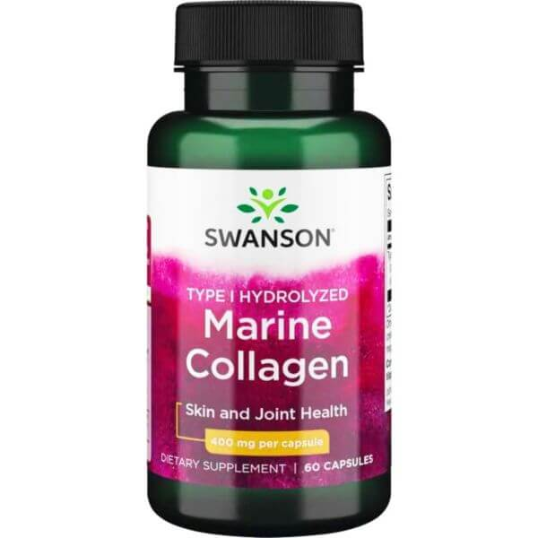 SWANSON MARINE COLLAGEN TYPE I 400mg 60cap