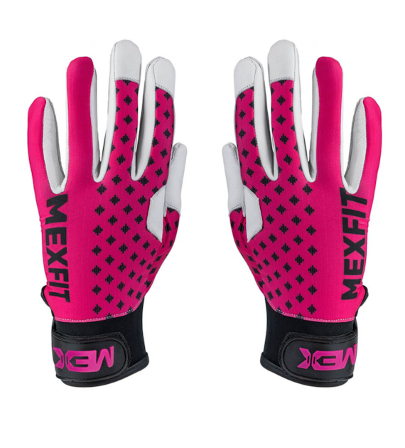 zz MEX RĘKAWICZKI FIT-W PINK/WHITE - XS