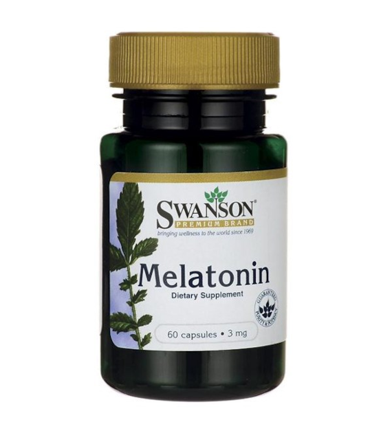 SWANSON MELATONIN 3mg 60cap