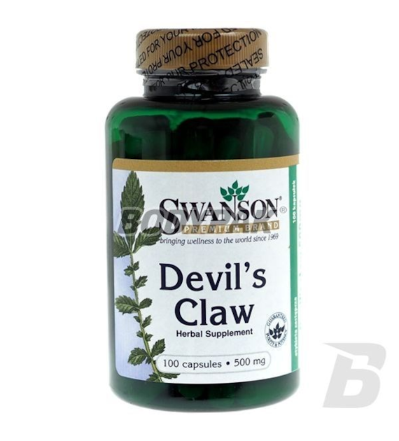 SWANSON DEVIL'S CLAW 500mg 100cap